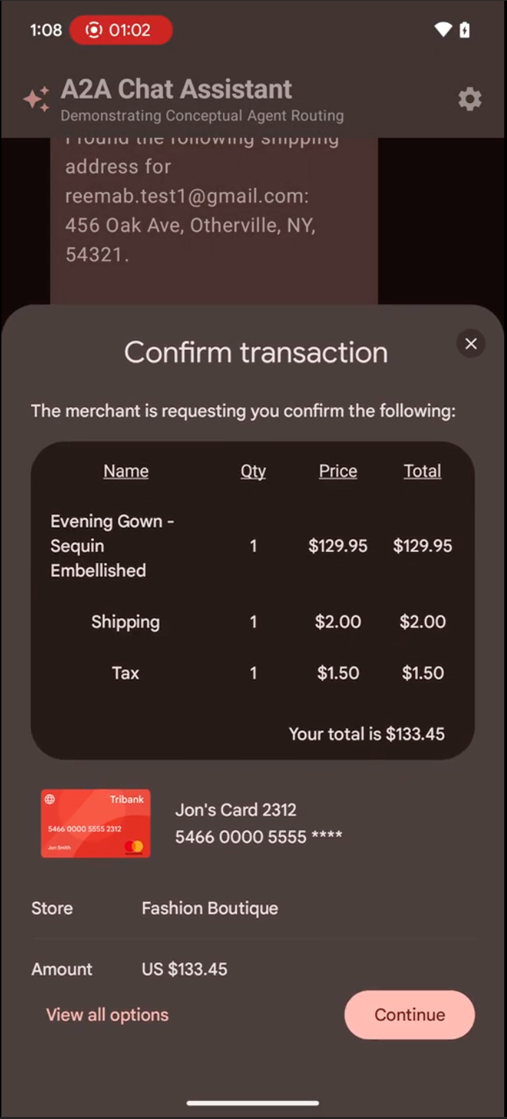 Android Digital Payments Credentials Screen (coming soon)